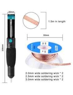 Bomba manual desoldar estaño